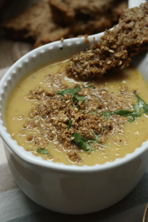 Cauliflower Soup & Dukkah